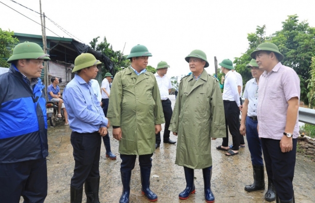 Thực hiện nghiêm công tác tuần tra, canh gác bảo vệ đê điều