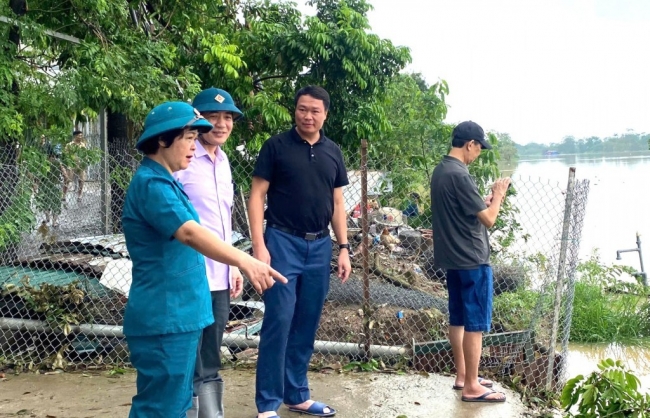 Đưa tinh thần "chân đi, miệng nói, tay làm” vào phòng, chống bão