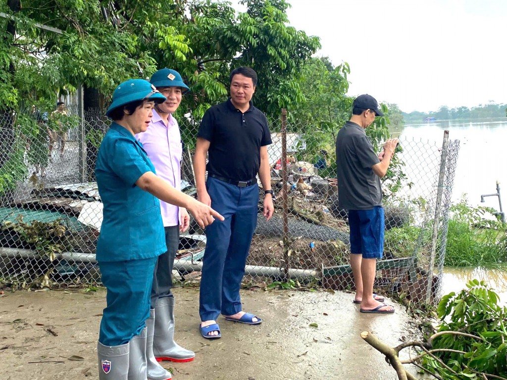 “Chân đi, miệng nói, tay làm” chung tay phòng, chống bão