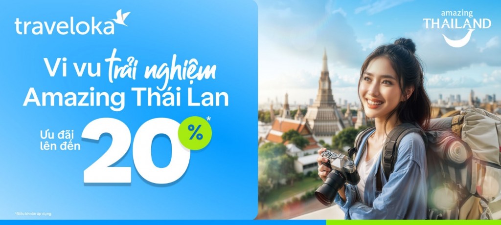 Traveloka hợp tác Tổng cục Du lịch Thái Lan thúc đẩy ngành du lịch