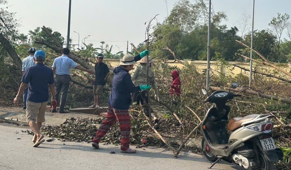 Huyện Thanh Trì huy động gần 2.000 phụ nữ vệ sinh môi trường