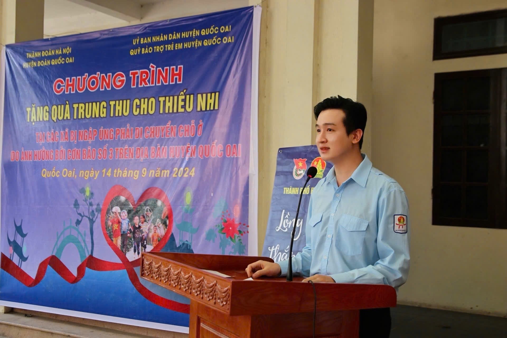 Mùa Trung thu trao gửi yêu thương tới cho các em nhỏ Quốc Oai