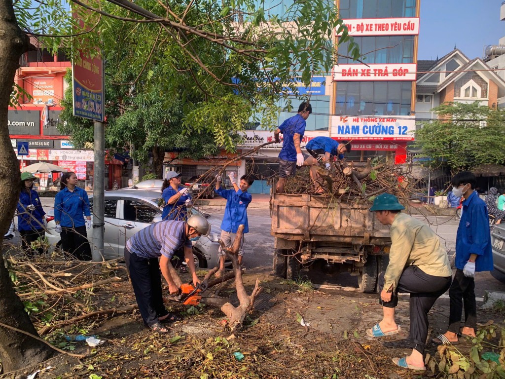 Tập trung, đồng lòng khắc phục hậu quả bão số 3