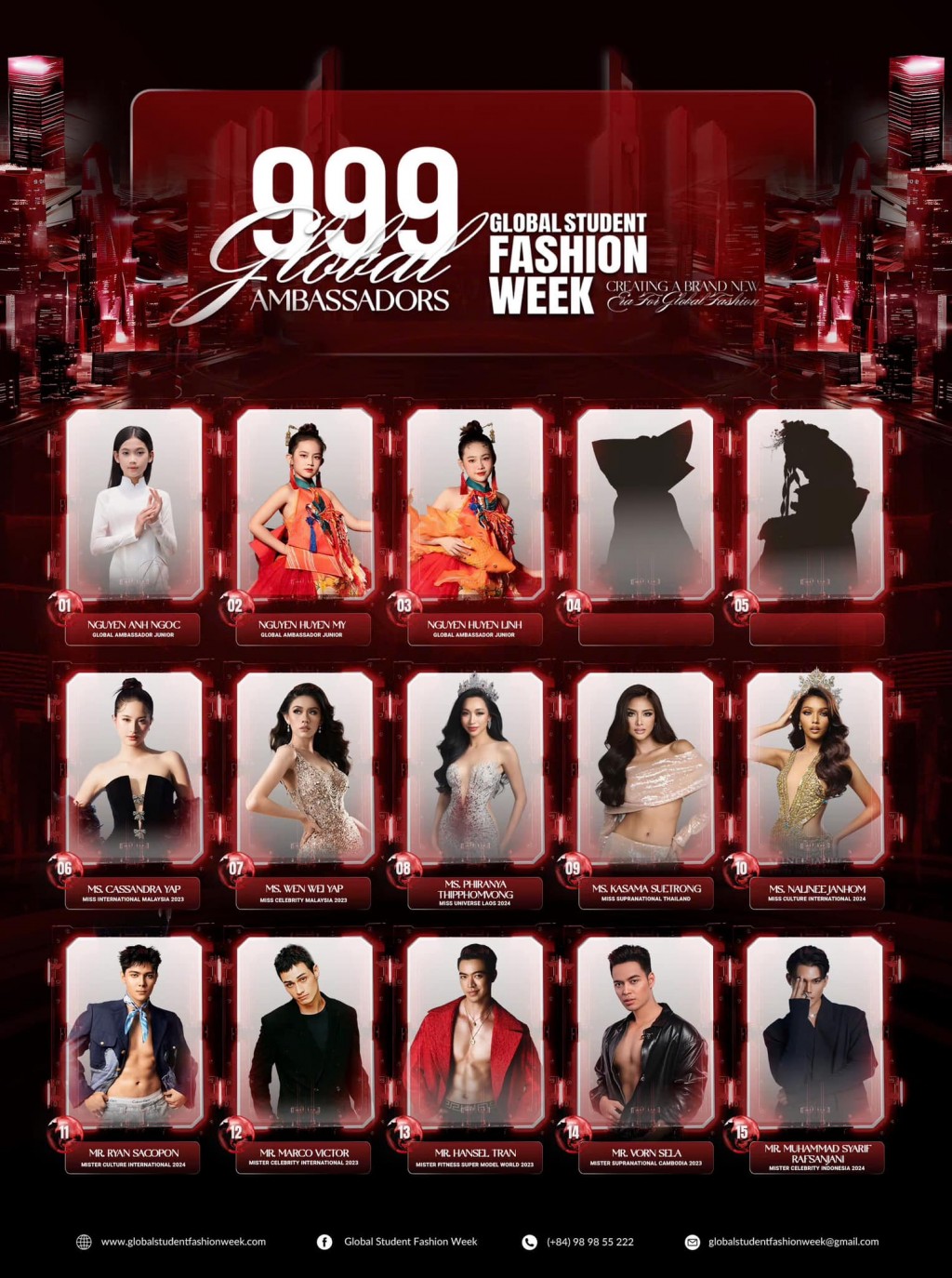 Global Student Fashion Week ghi dấu ấn tượng ngay trong những ngày đầu 