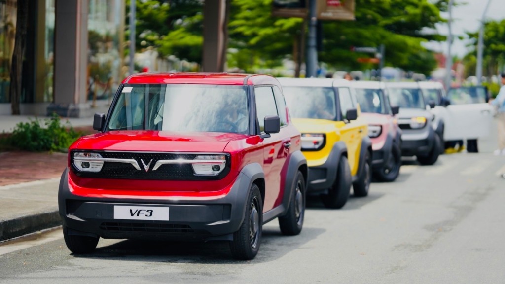Mẫu xe VF 3 chính thức ra mắt thị trường Philippines