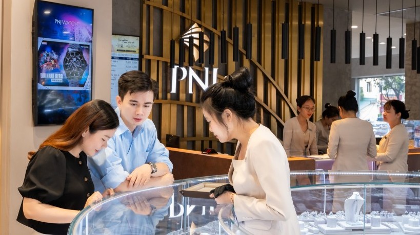 Luỹ kế 8 tháng, PNJ ghi nhận doanh thu gần 27.000 tỷ đồng