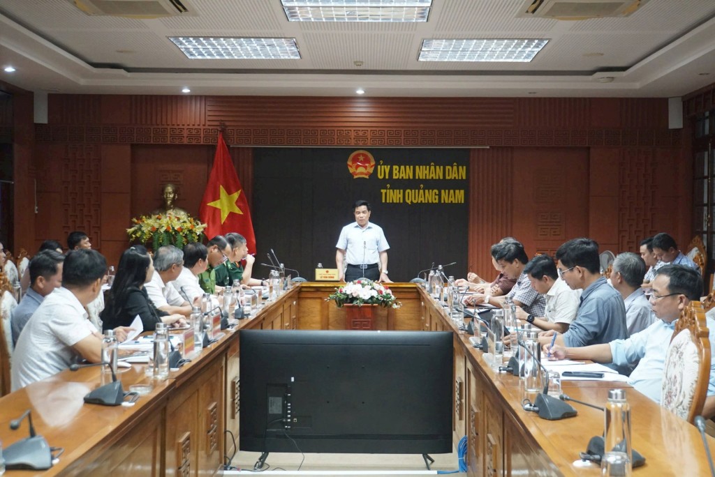 Quang cảnh tại cuộc họp (Ảnh: quangnam.gov.vn)