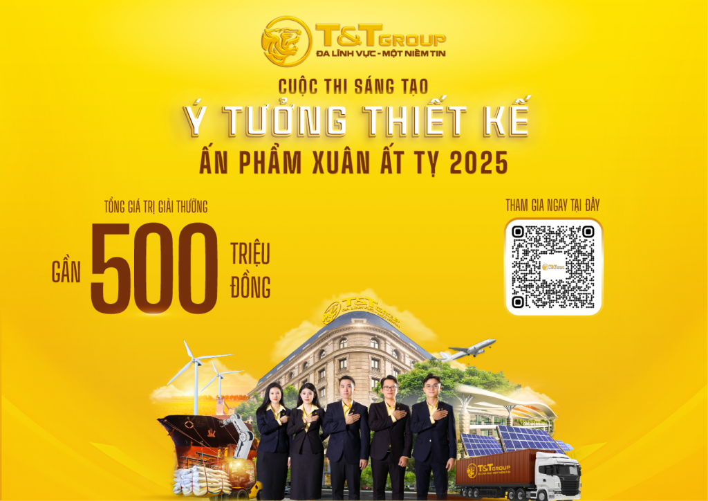 T&T Group phát động cuộc thi “Sáng tạo Ý tưởng thiết kế Ấn phẩm Xuân Ất Tỵ 2025”