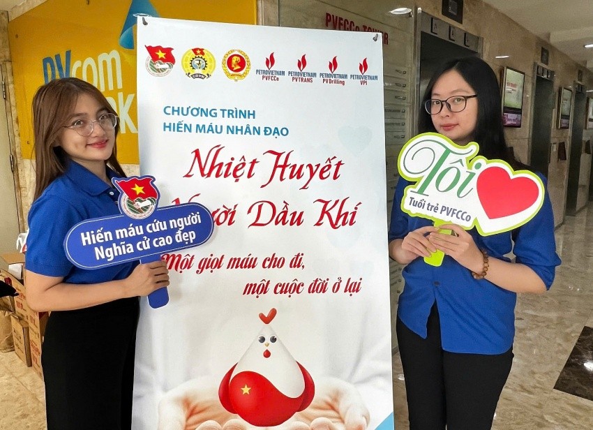 PVFCCo tổ chức ngày hội hiến máu “Nhiệt huyết người dầu khí” năm 2024