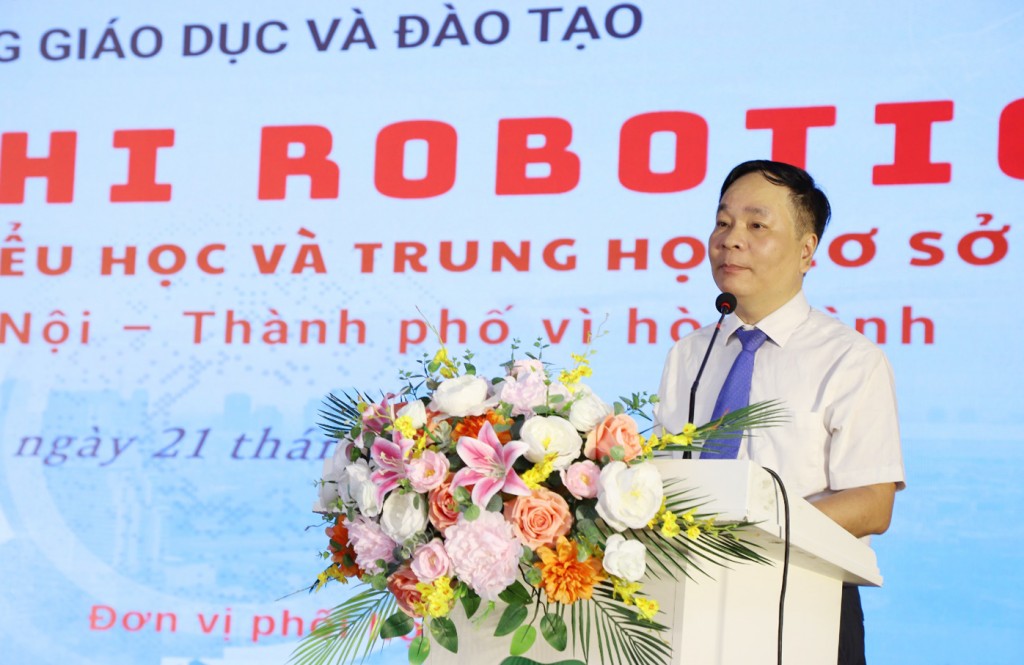 Sôi nổi chung kết cuộc thi Robotics quận Cầu Giấy năm 2024