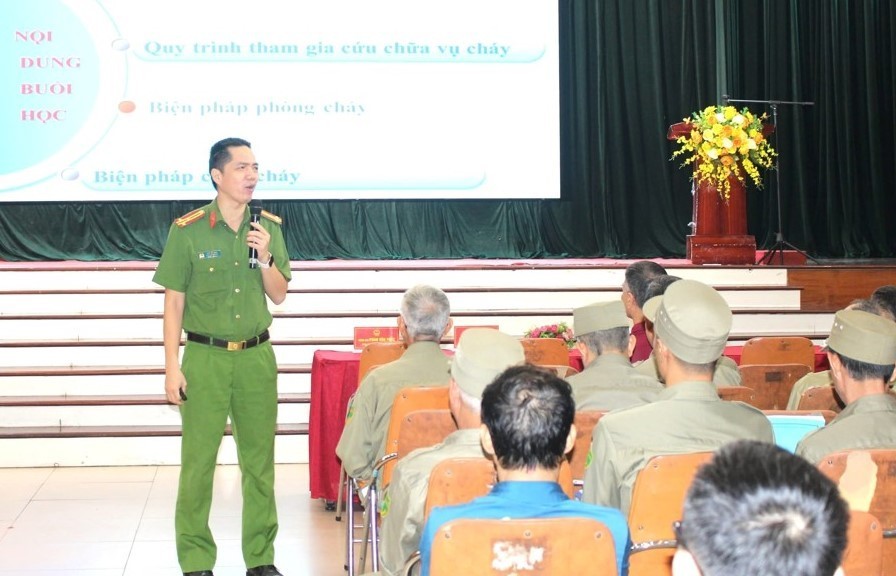 Xây dựng phong trào toàn dân tham gia phòng cháy, chữa cháy