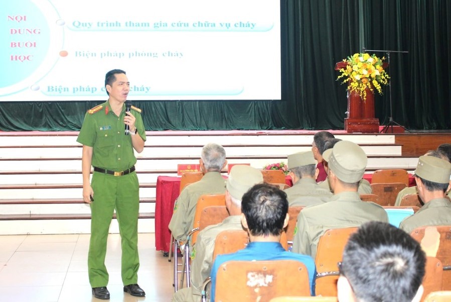 Xây dựng phong trào toàn dân tham gia phòng cháy, chữa cháy