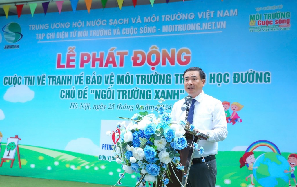 Nhân rộng lối sống xanh qua cuộc thi vẽ tranh 