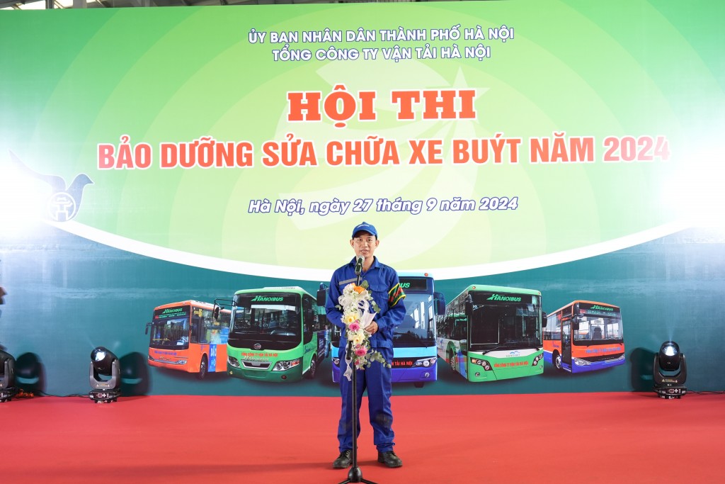 Tranh tài bảo dưỡng, sửa chữa xe buýt giỏi