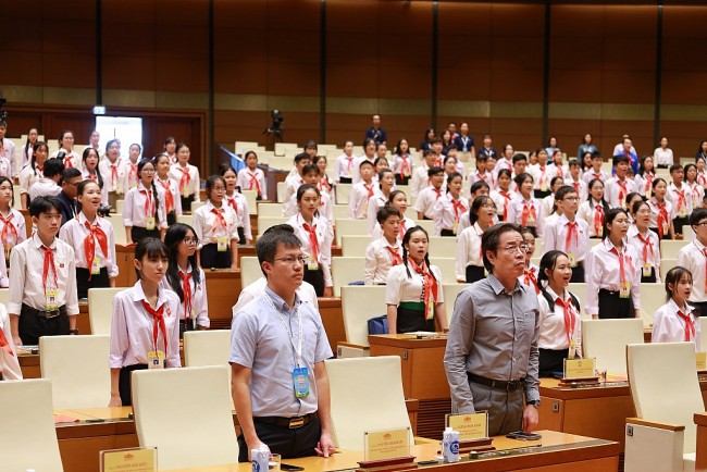 Sáng nay diễn ra phiên chất vấn “Quốc hội trẻ em”