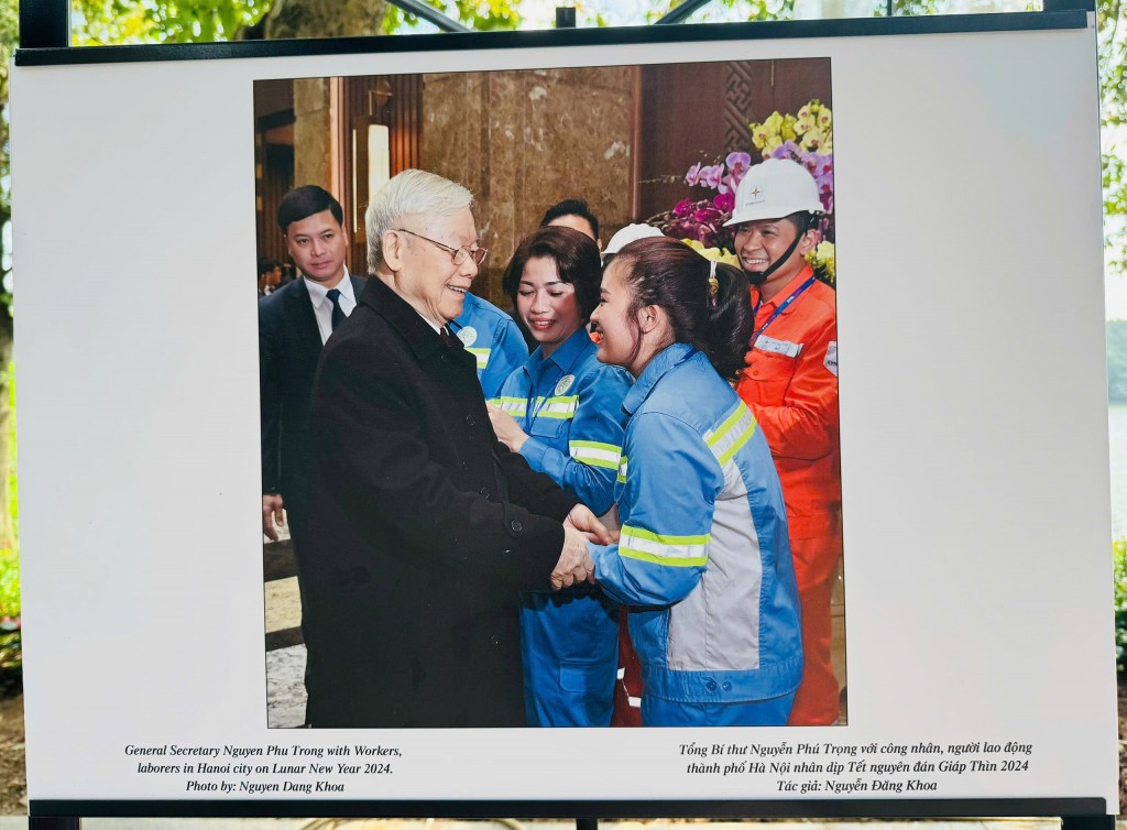 Tác phẩm trưng bày tại triển lãm