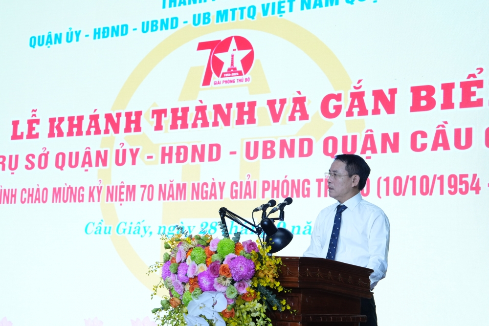 Khánh thành trụ sở làm việc mới của quận Cầu Giấy