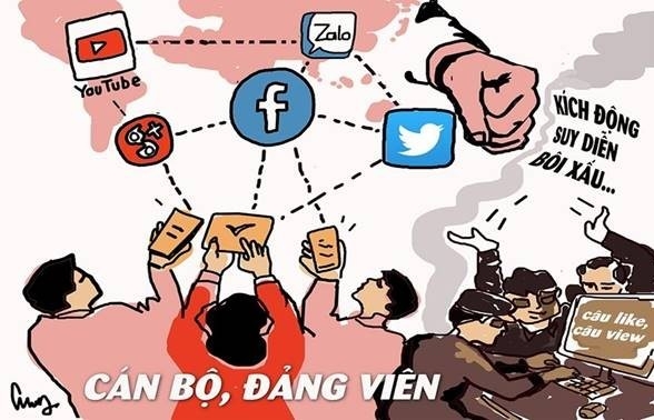 Bảo vệ Đảng gắn liền đấu tranh phản bác các quan điểm sai trái