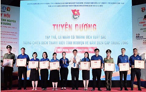 Bình Dương tổng kết Chiến dịch Thanh niên tình nguyện Hè năm 2024