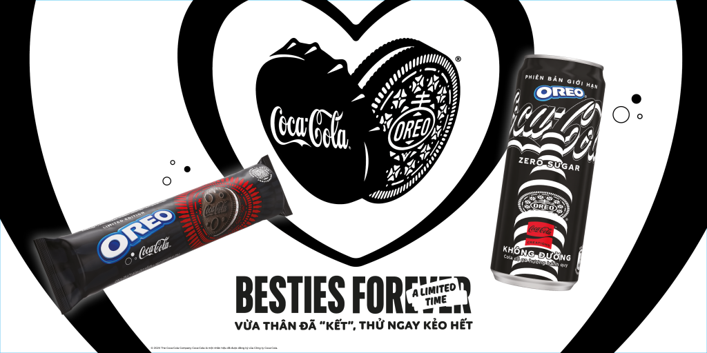 Chiến dịch “Bestie” của OREO® và Coca-Cola® truyền cảm hứng và lan tỏa tinh thần tình bạn thông qua các trải nghiệm hấp dẫn