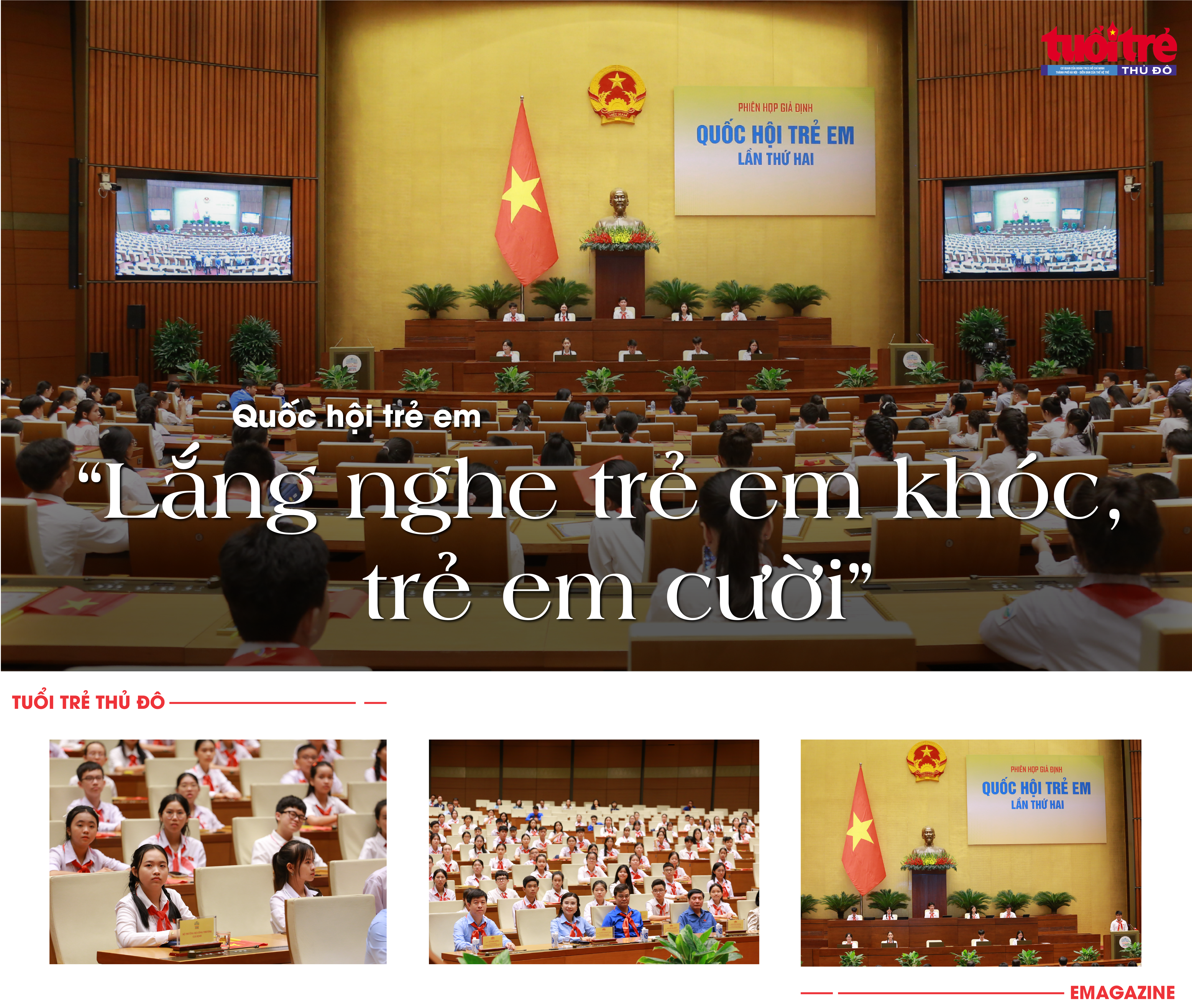 Lắng nghe trẻ em khóc, trẻ em cười