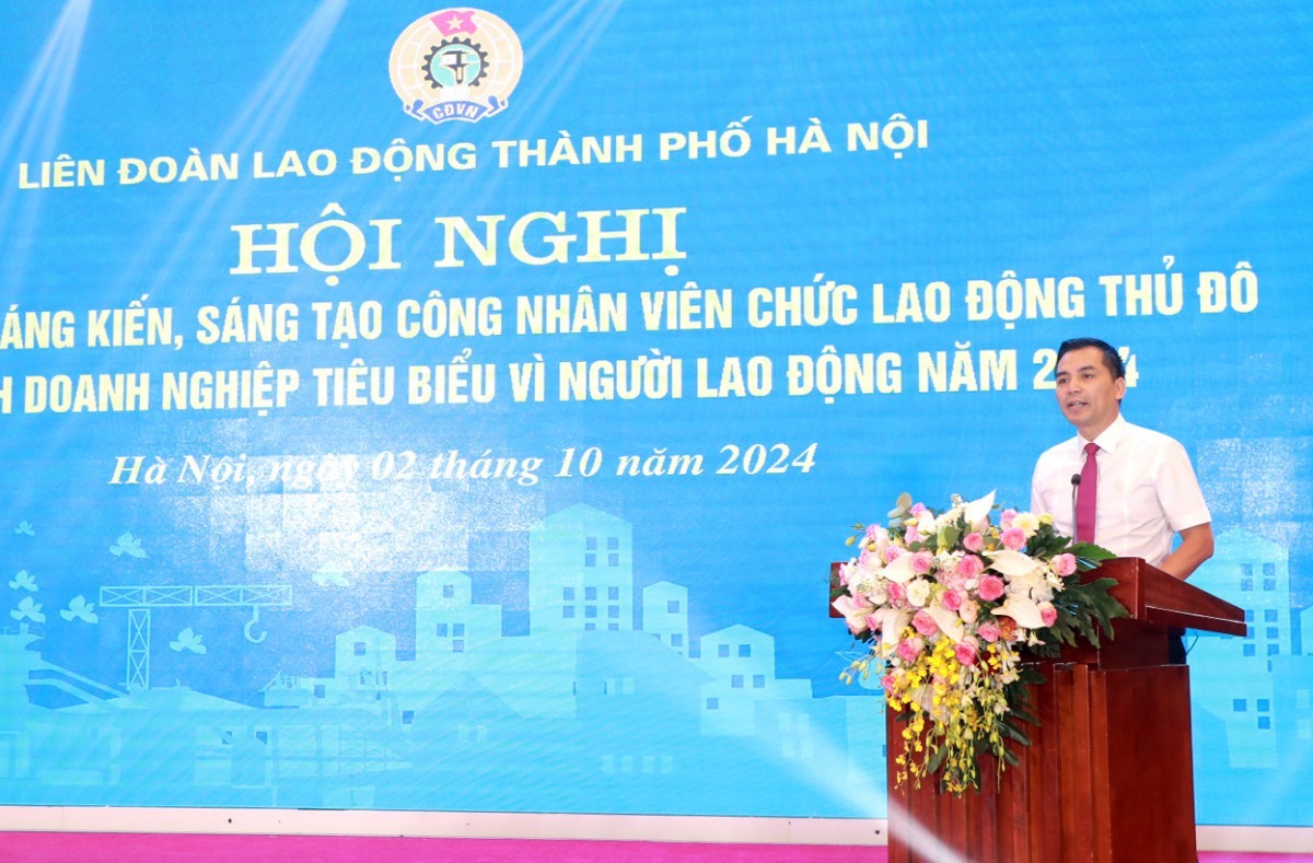 Tuyên dương 100 gương sáng kiến, sáng tạo trong công nhân, lao động