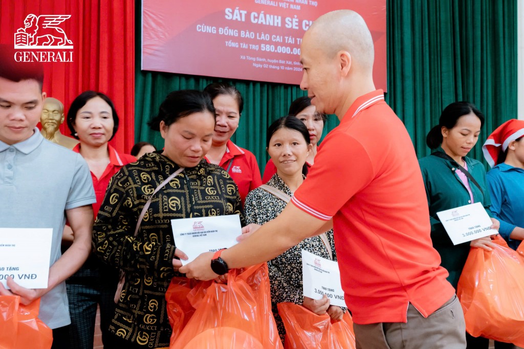 Kinh phí tài trợ này đến từ nguồn quỹ cộng đồng, sự quyên góp của CB-NV và hoạt động chung tay của hệ thống Văn phòng Tổng đại lý