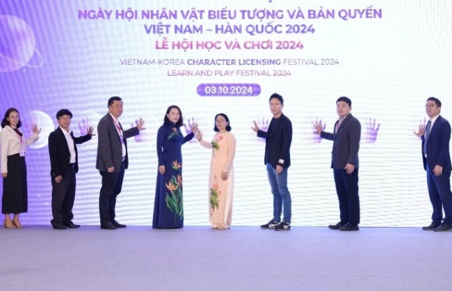 Khai mạc ngày hội nhân vật biểu tượng và bản quyền Việt - Hàn 2024