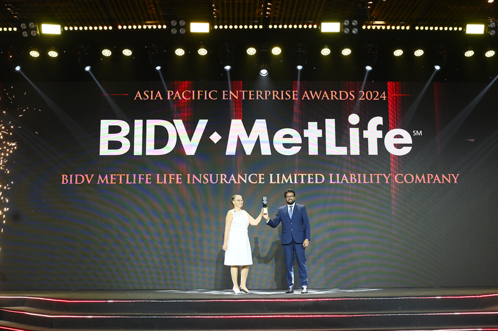 BIDV MetLife đạt giải thưởng Doanh nghiệp xuất sắc Châu Á lần thứ 5 liên tiếp