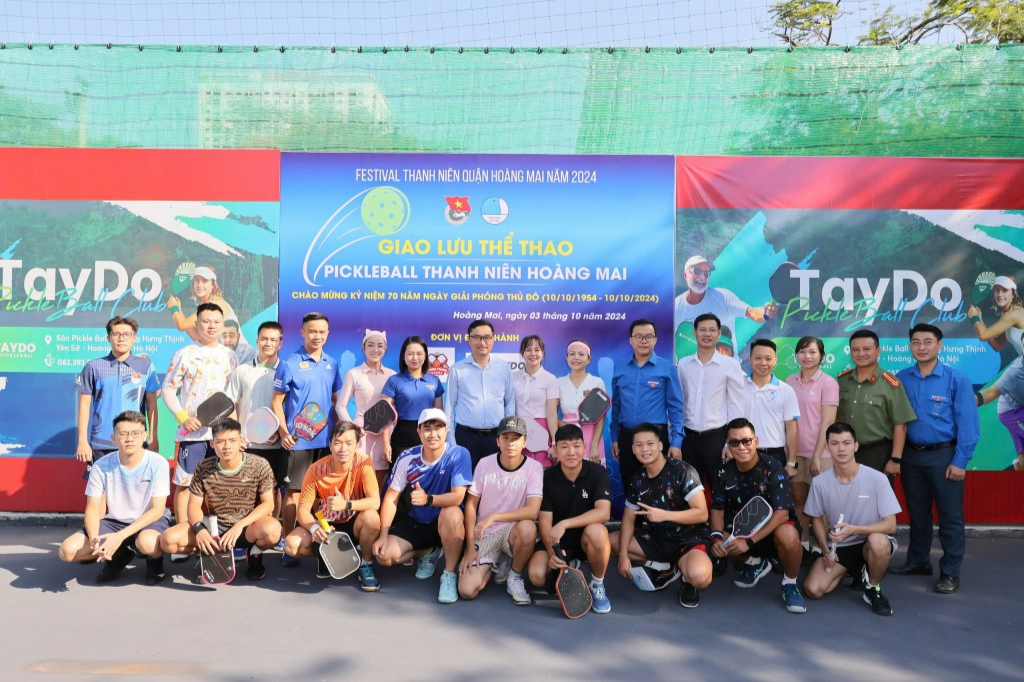 Thu hút, tập hợp thanh niên qua giải giao hữu PickleBall