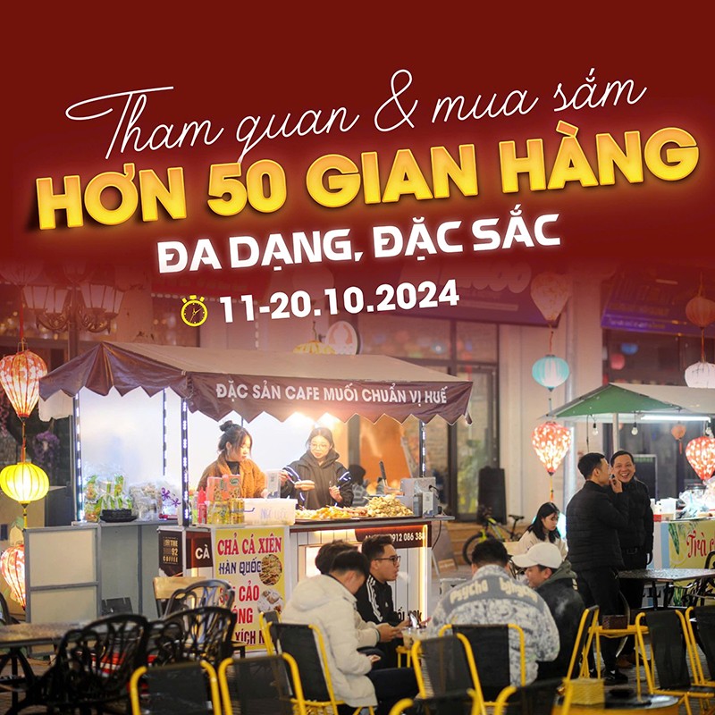 50 gian hàng sẽ có mặt tại Ngày hội Khinh khí cầu