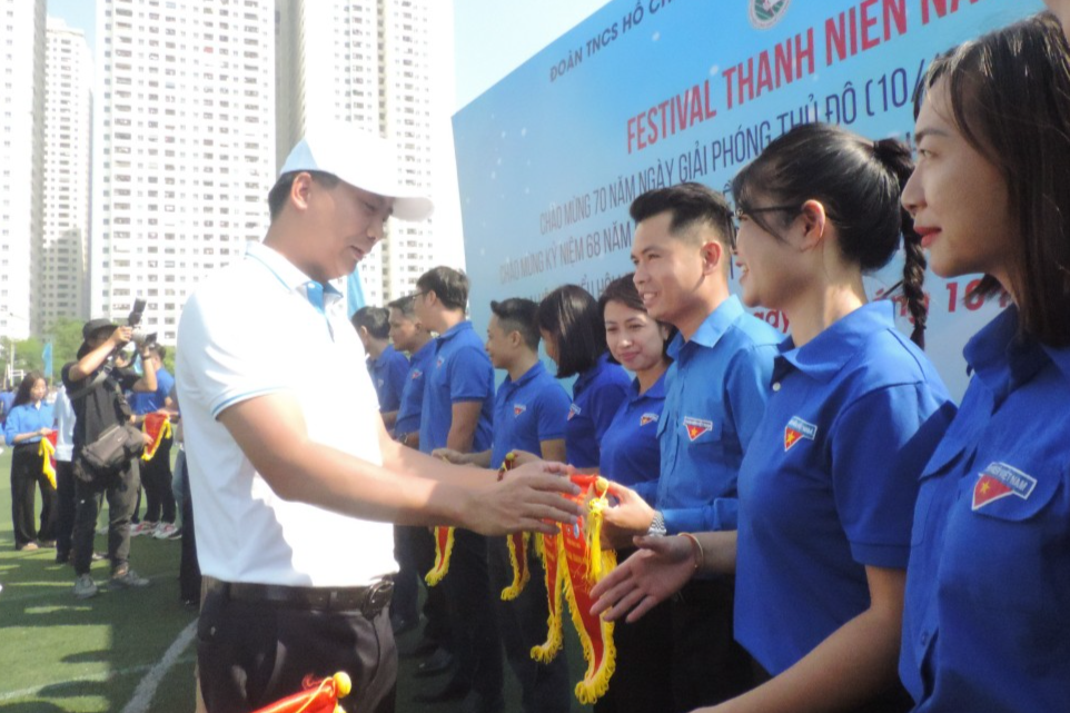 500 bạn trẻ nô nức tham gia Festival thanh niên Hoàng Mai