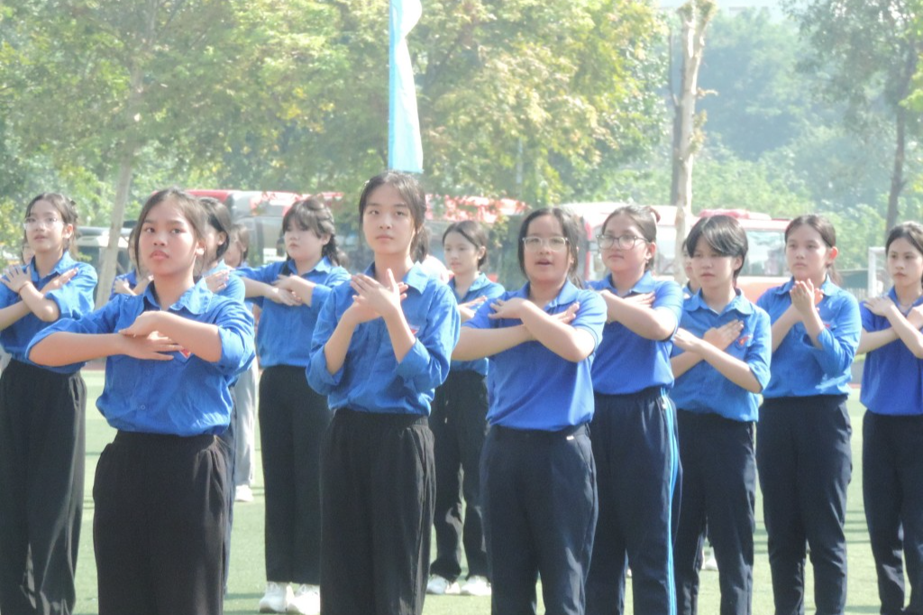 500 bạn trẻ nô nức tham gia Festival thanh niên Hoàng Mai