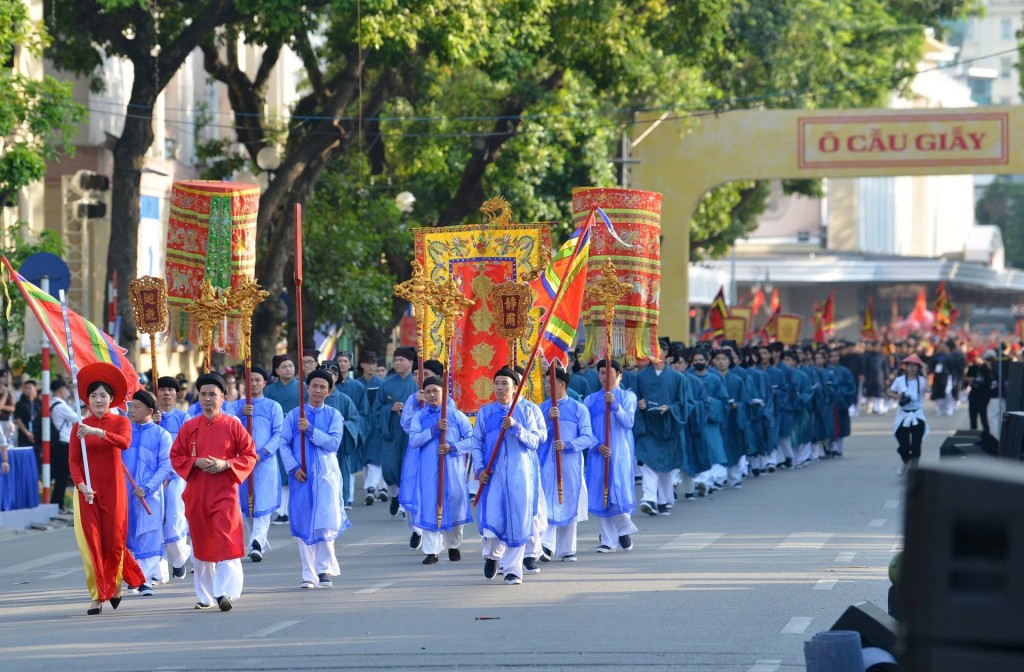 Chương trình là ngày hội lớn, giới thiệu những nét văn hóa đặc sắc nhất của Thủ đô Hà Nội