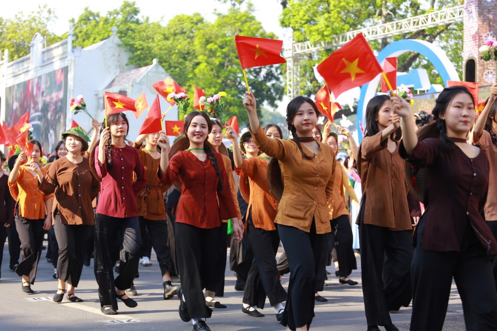 Tự hào, hùng tráng Ngày hội Văn hóa vì hòa bình