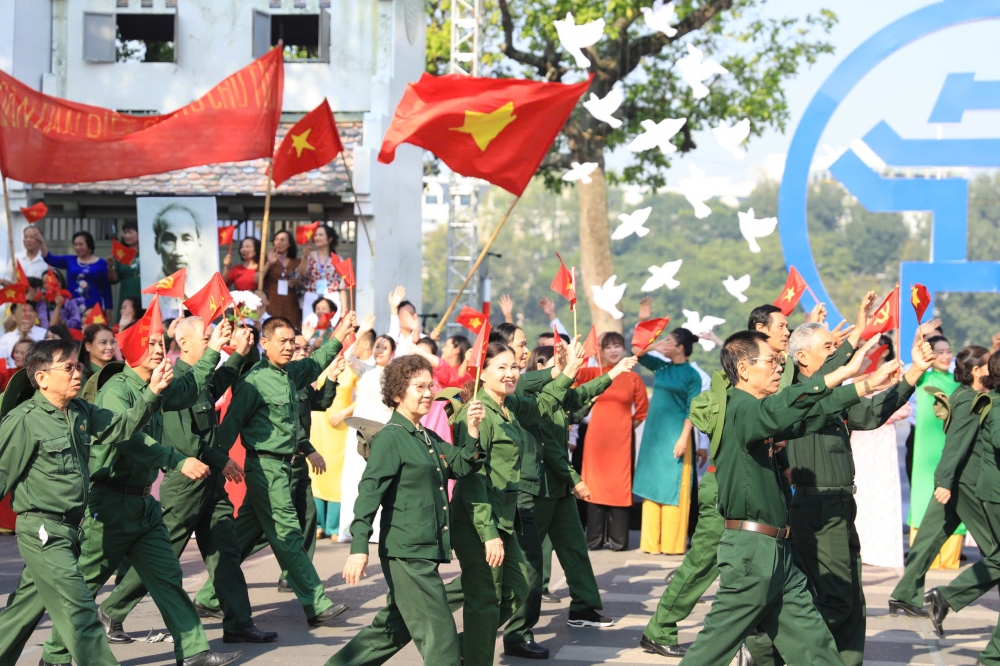 Cảm xúc hùng tráng tại &quot;Ngày hội Văn hóa vì hòa bình&quot;