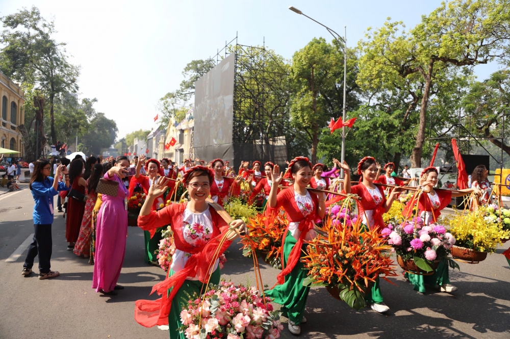 Tự hào hình ảnh Mê Linh tại ngày hội lớn của Thủ đô