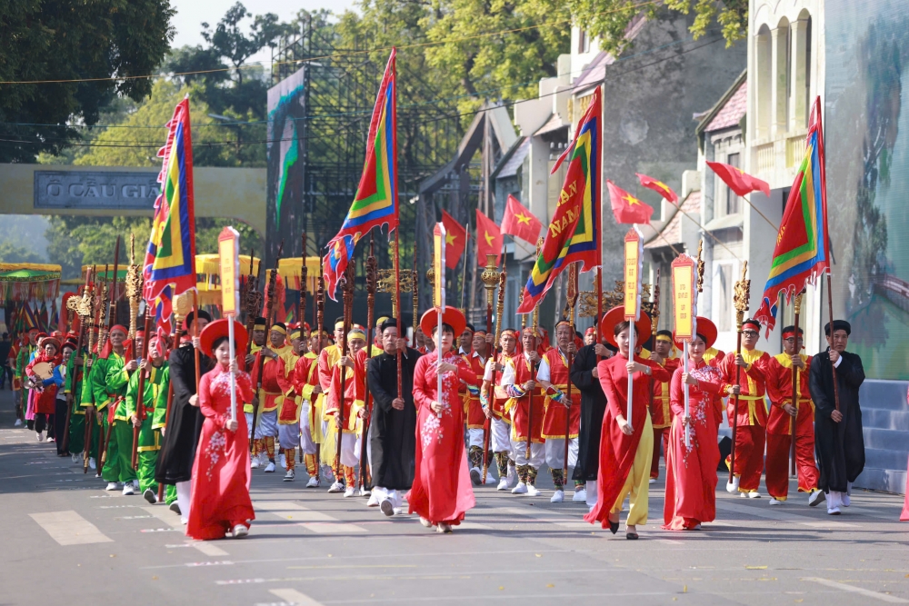 Tự hào hình ảnh Mê Linh tại ngày hội lớn của Thủ đô