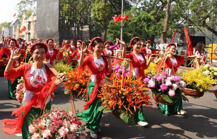 Tự hào hình ảnh Mê Linh tại ngày hội lớn của Thủ đô