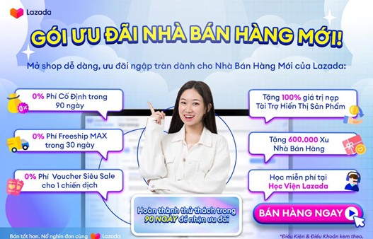 “Tăng tốc” mùa mua sắm cuối năm cùng Lazada