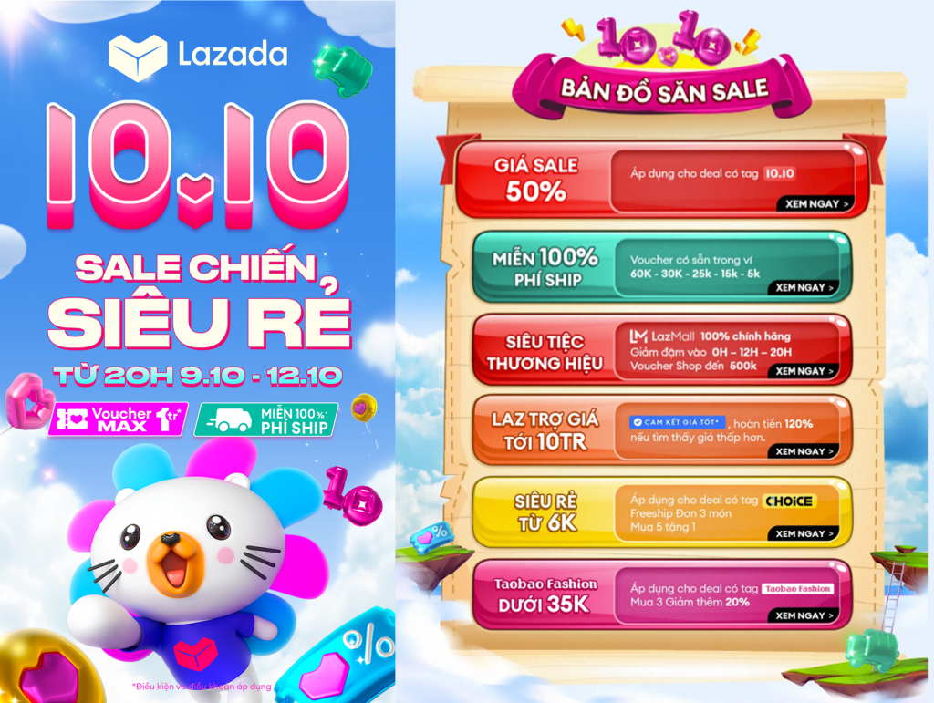 “Tăng tốc” mùa mua sắm cuối năm cùng Lazada