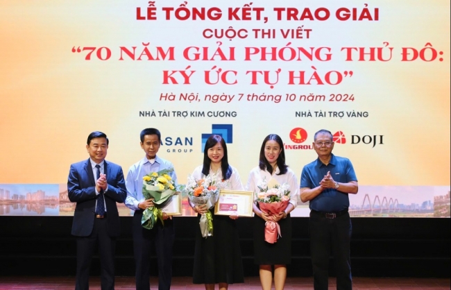 Vinh danh các tác phẩm đoạt giải Cuộc thi viết Ký ức tự hào