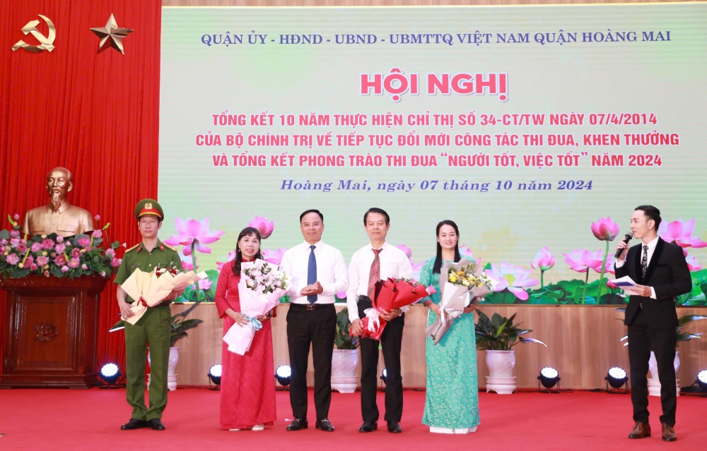 Lan toả phong trào người tốt, việc tốt quận Hoàng Mai