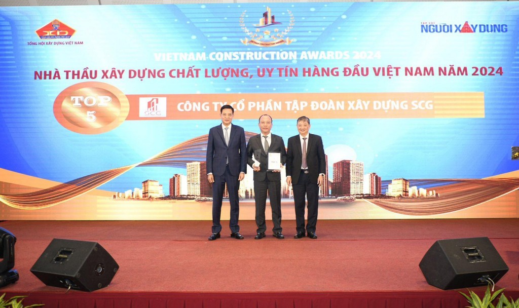 SCG được vinh danh tại Vietnam Construction Awards 2024