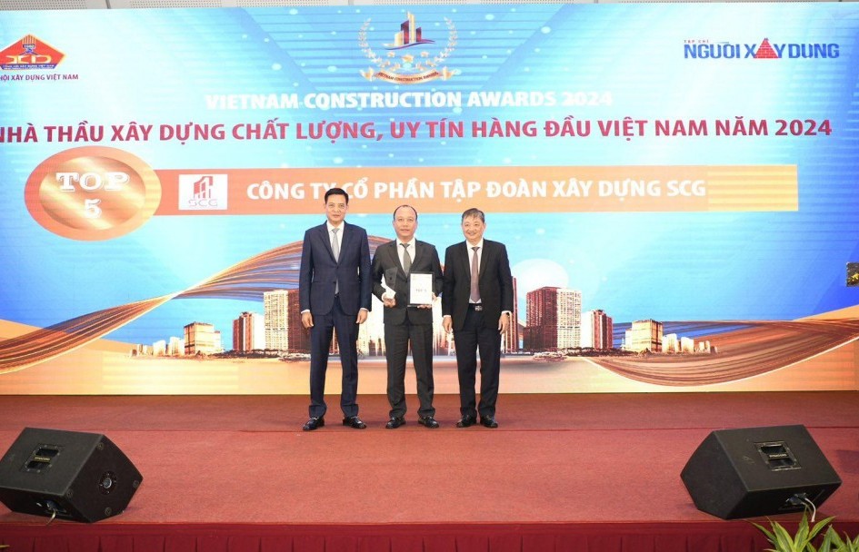 SCG được vinh danh tại Vietnam Construction Awards 2024