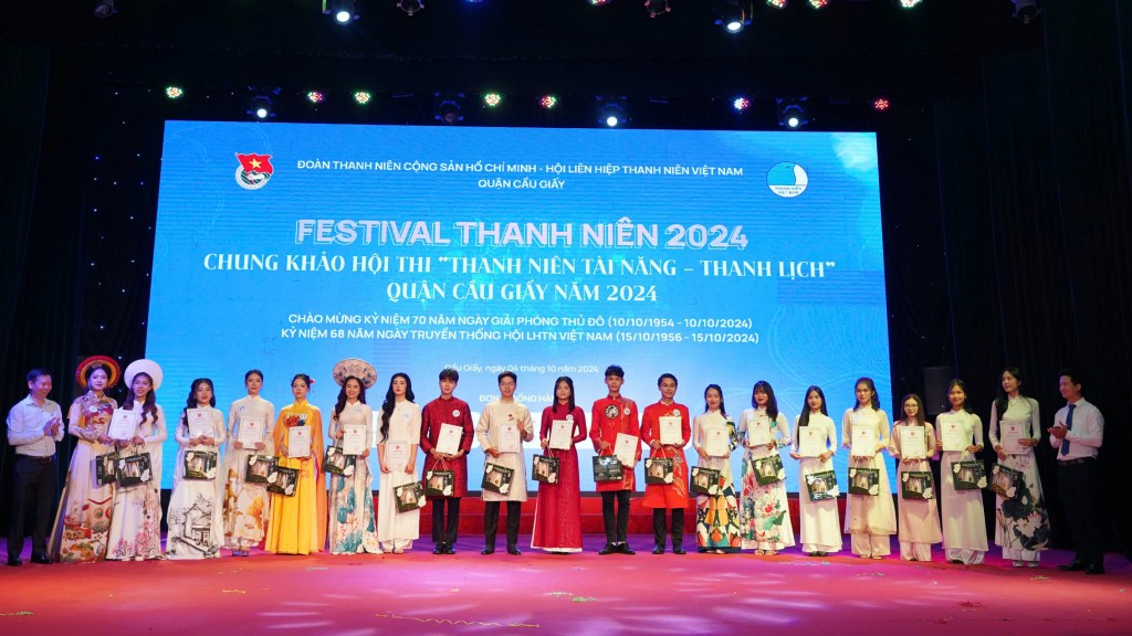 Thanh niên quận Cầu Giấy thi tài năng - thanh lịch