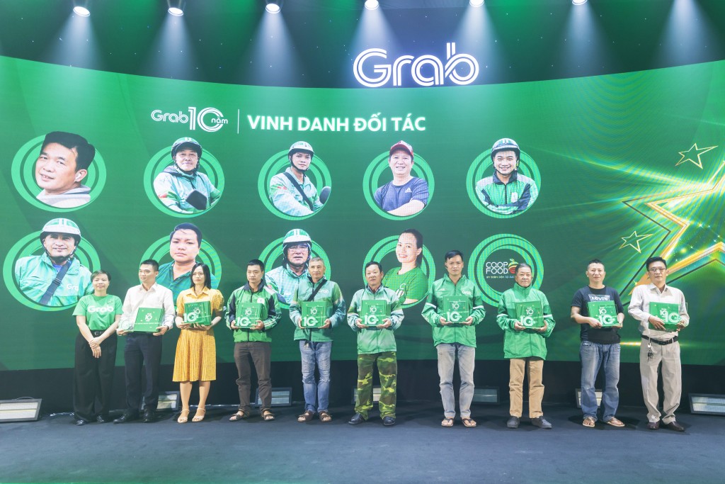 Đại diện Grab và các đối tác đầu tiên tại Việt Nam