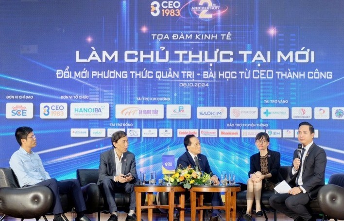 CEO bàn giải pháp quản trị doanh nghiệp trong "thực tại mới"