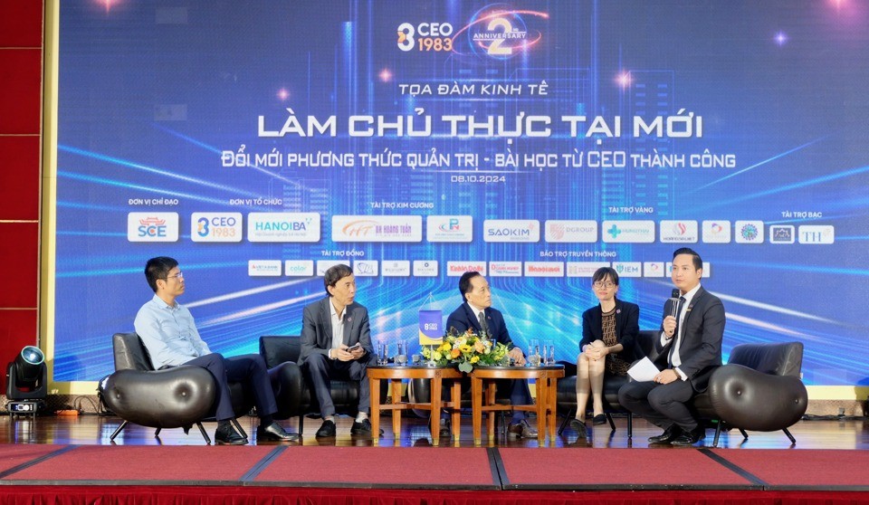 Các chuyên gia kinh tế, CEO chia sẻ kinh nghiệm quản trị doanh nghiệp