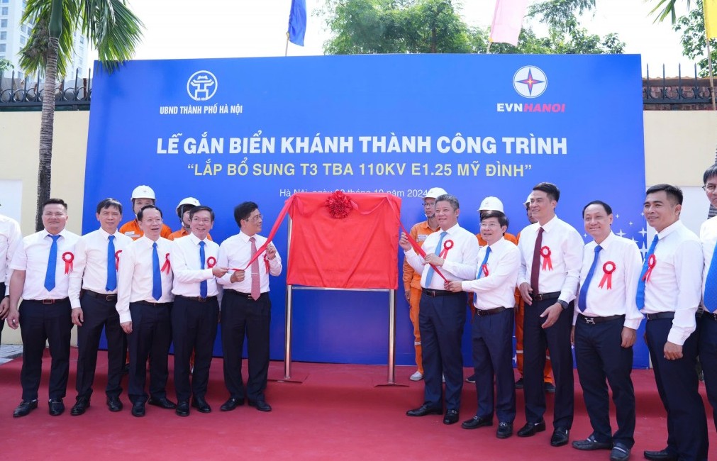 Khánh thành 2 công trình điện lực trọng điểm của Thủ đô